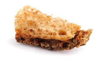 Bread rusk isolated on a white background . photo