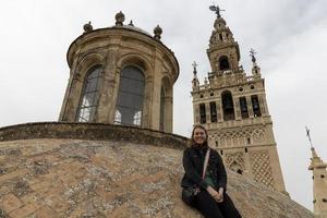 azotea de la catedral de sevilla foto