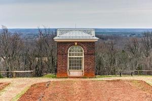 Garden Pavilion at Thomas Jefferson's estates, Monticello, in Charlottesville, Virginia. This Grecian temple was designed by Jefferson and was a favorite spot of his. photo