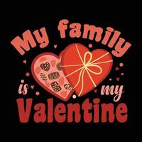 Valentine's day t-shirt design vector