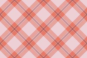Tartan plaid background, diagonal check seamless pattern. Vector fabric texture for textile print, wrapping paper, gift card, wallpaper.