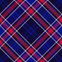 Seamless fabric plaid. Background tartan textile. Vector texture check pattern.