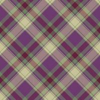 Tartan scotland seamless plaid pattern vector. Retro background fabric. Vintage check color square geometric texture. vector