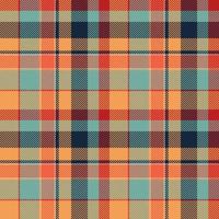 Tartan scotland seamless plaid pattern vector. Retro background fabric. Vintage check color square geometric texture. vector
