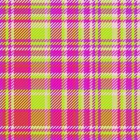 Fabric vector background. Plaid check texture. Tartan seamless pattern textile.