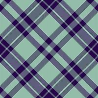 Seamless texture background. Check tartan textile. Vector plaid fabric pattern.