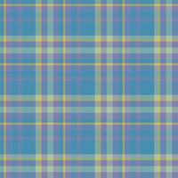 Plaid seamless pattern. Vector background of textile ornament. Flat fabric design.