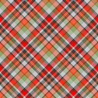 vector de patrón de cuadros sin costuras de tartán escocia. tela de fondo retro. textura geométrica cuadrada de color de verificación vintage.