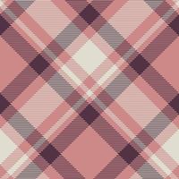 Plaid pattern vector. Check fabric texture. Seamless textile design for clothes, paper print. vector