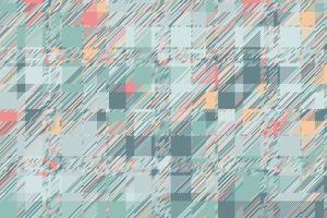 Modern glitch background. Color geometric abstract pattern vector. vector