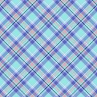 Plaid seamless pattern. Vector background of textile ornament. Flat fabric design.
