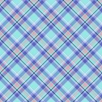 Plaid seamless pattern. Vector background of textile ornament. Flat fabric design.