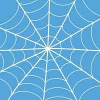 Spider web on a colored background vector