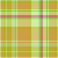 Plaid texture pattern. Check tartan fabric. Seamless vector background textile.