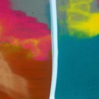 Street art. Abstract background image of a fragment of a colored graffiti painting in fashionable colors photo