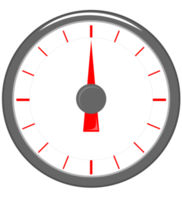 Tachometer isolierter Hintergrund png