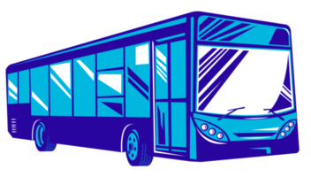 shuttle coach bus png