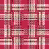 Seamless textile tartan. Pattern background vector. Plaid texture fabric check. vector