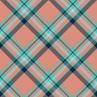 Tartan scotland seamless plaid pattern vector. Retro background fabric. Vintage check color square geometric texture. vector