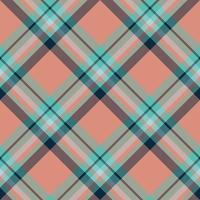 vector de patrón de cuadros sin costuras de tartán escocia. tela de fondo retro. textura geométrica cuadrada de color de verificación vintage.