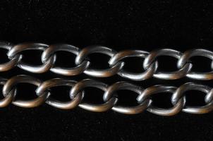 Chain close-up view photo