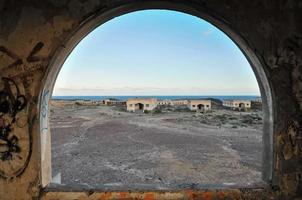 View of abandoned site photo