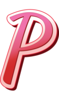 Letras del alfabeto 3d, png. archivo gratis png