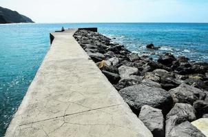 vista de un muelle foto