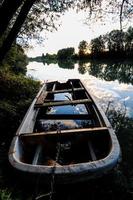 View of boats on the water photo