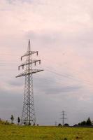 Electric pole view photo