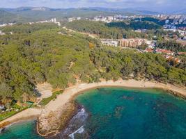 aerial sea and beach amazing photo