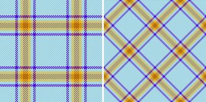 Pattern texture seamless. Plaid background tartan. Check fabric vector textile.