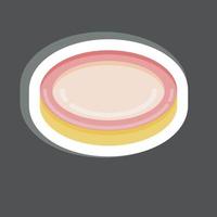 Sticker Lens Filter. related to Photography symbol. simple design editable. simple illustration vector