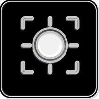 Icon Zoom. related to Photography symbol. Glossy Style. simple design editable. simple illustration vector