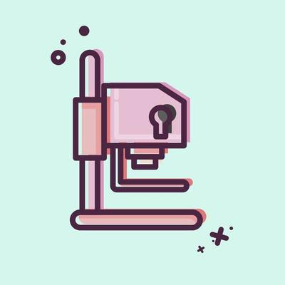 Icon Darkroom Equipment. related to Photography symbol. MBE style. simple design editable. simple illustration