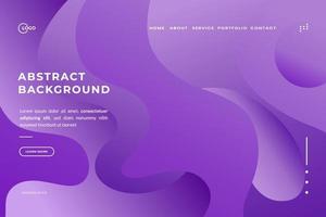 Blue Abstract fluid wave. modern background with gradient 3d flow shapes. Innovation background design for cover, website landing page, mobile app vector