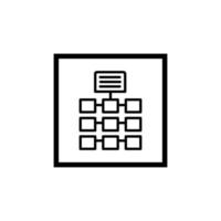 Computer network icon vector design