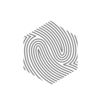 estetico impronta digitale rustico biologico blob forma collezione png