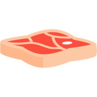 Raw Fresh Meat Slices Ready to Serve png