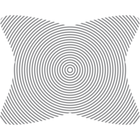 estetico centro classico linea di base forma png