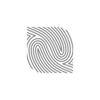 estetico impronta digitale rustico biologico blob forma collezione png