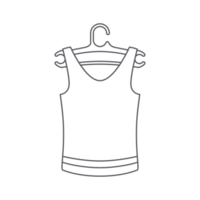 pallacanestro maglia clothesline linea capi di abbigliamento collezione impostato png