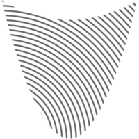 ästhetische klassische Linie Grundform png