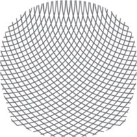 ästhetische klassische Doppellinien-Grundform png