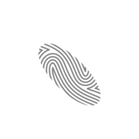 estetico impronta digitale rustico biologico blob forma collezione png