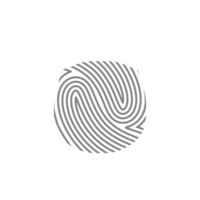 estetico impronta digitale rustico biologico blob forma collezione png