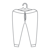 Joger Pants Clothesline Line Clothing Collection Set png