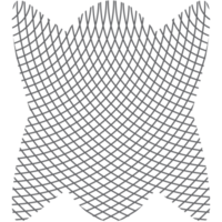 estetico classico Doppio linea di base forma png