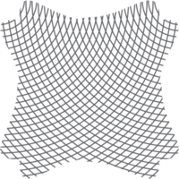 ästhetische klassische Doppellinien-Grundform png