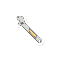 sax konstruktion verktyg Utrustning enhet ikon uppsättning samling klistermärke png